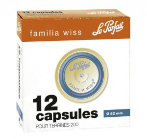 Capsules Le Parfait diamètre 82mm